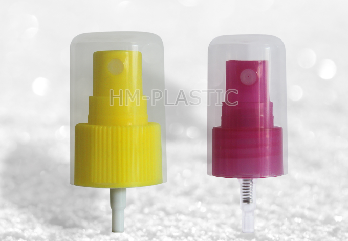 20mm,24mm 0.12ml plastic screw-on fine mist sprayer with full cap